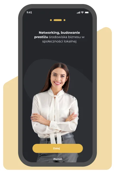 Aplikacja JKB - wprowadzenie: networking i budowanie prestiżu środowiska biznesu